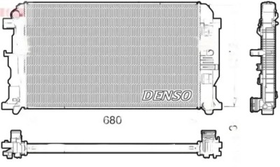 Радиатор воды drm32053 denso vw crafter фото №1