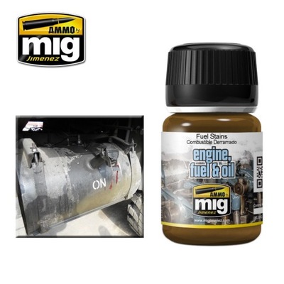 Farbka Ammo by Mig: Nature Effects - Fuel Stains