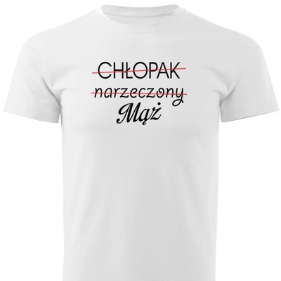 Pomysł na prezent dla Męża koszulka T-shirt nadruk