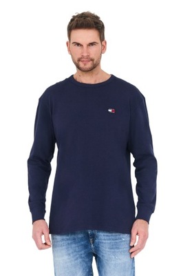 TOMMY JEANS Granatowy longsleeve XXL