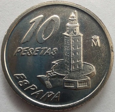 0463 - Hiszpania 10 peset, 1996