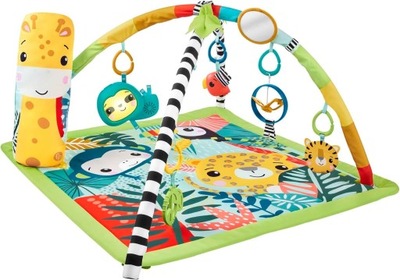 Mata edukacyjna Fisher-Price 3w1 Rainforest