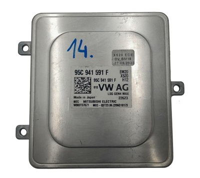 Модуль led vw audi porsche 95c941591f фото №1