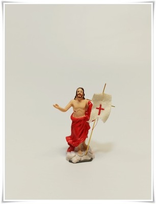 Figura Jezus Chrystus Zmartwychwstały 8 cm