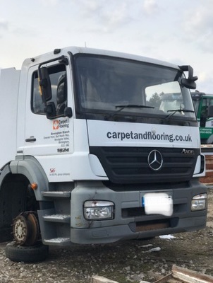 MERCEDES AXOR-KABINA DZIENNA ,AUTO PARA CONSTRUCCIÓN  