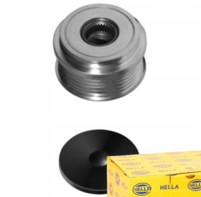 Генератор - сцепление односторонний hella 9xu 358 038-371 фото №1
