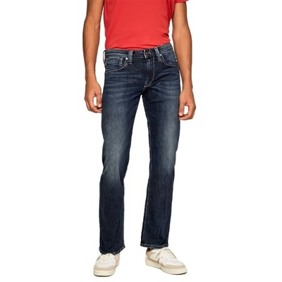 Pepe Jeans Męskie dżinsy Kingston Zip Jeans