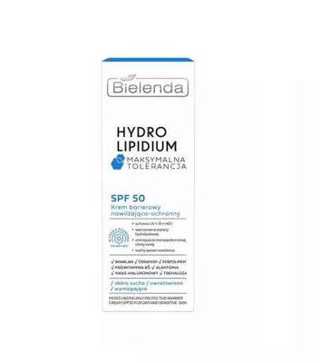 Bielenda krem nawilżający do twarzy Hydro Lipidium 50 SPF na dzień 30 ml