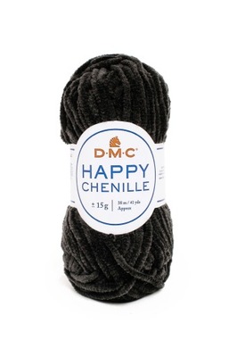 DMC Happy Chenille Amigurumi 15g 22 czarny