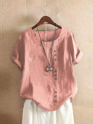 New Summer Oversize T-shirt Large Casual Loose Cot