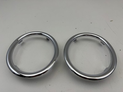 Dacia logan ii 2 sandero левая правая рамка противотуманной фары решётка радиатора хром 12- фото №1