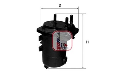ФИЛЬТР ТОПЛИВА SOFIMA 7701063613 7701062104 82004584
