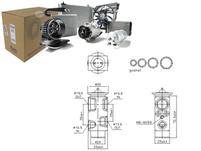 VOŽTUVAS PLEČIAMASIS KONDICIONAVIMO MERCEDES 124 A124 124 C124 124 T-MODEL 