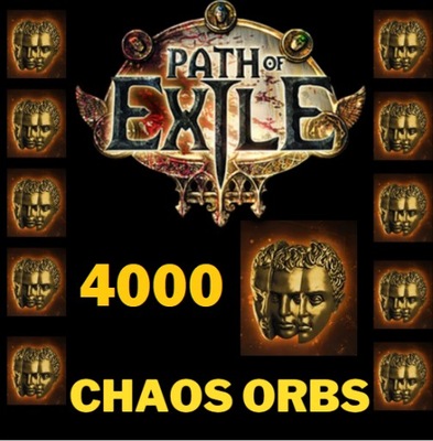 PATH OF EXILE POE STANDARD 4000 4K CHAOS ORB PC