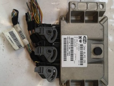 Бортовий комп'ютер двигуна блок керування peugeot ds7 citroen фото №1