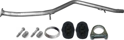 Toyota avensis 2.0 d d4d od 2008 труба средняя фото №1