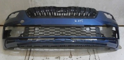 Бампер накладка skoda kamiq 658 перед фото №1