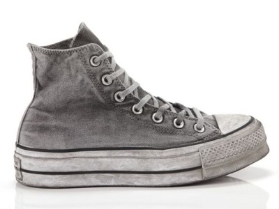 Converse 563113c - szare wysokie - unisex - 37,5