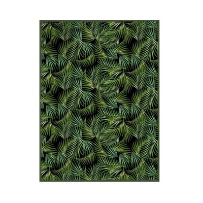 Koc Missisipi zielony 150 x 200 cm