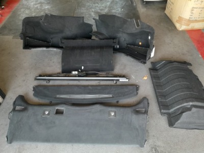 Genesis g80 ii 2021- ev шторка обшивка багажника полиця багажника обшивка фото №1