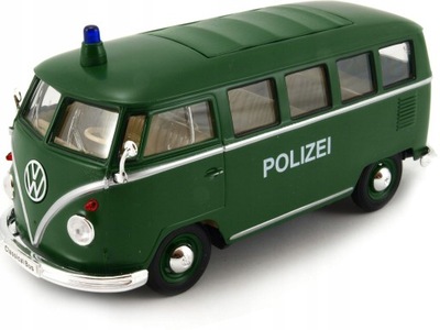 Volkswagen Classical Bus 1962 POLCJA 1:24 WELLY