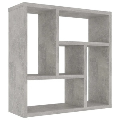 Półka ścienna, betonowa szarość, 45,1x16x45,1 cm,