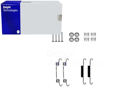 Набір монтажний колодка гальмівних mando hyundai matrix sonata v фото №1