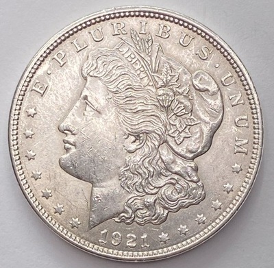 USA Morgan Dollar 1921 srebro *9