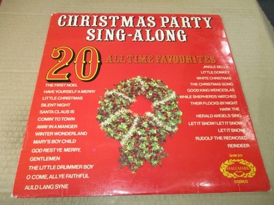 CHRISTMAS PARTY SING-ALONG LP 1973 UK