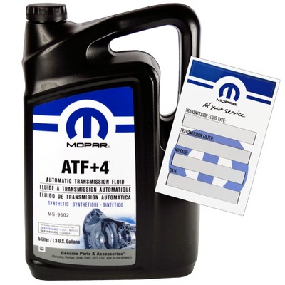 ACEITE MOPAR ATF+4 5L ROJO CAJA AUTOMÁTICA  