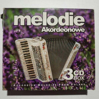 Melodie Akordeonowe BOX 3XCD EX SUPER