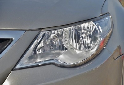 Eyebrows / фара захист / накладка do vw passat cc 3cc 08-12 фото №1