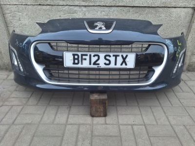 Peugeot 308 рестайлінг  11-13 бампер + led фото №1