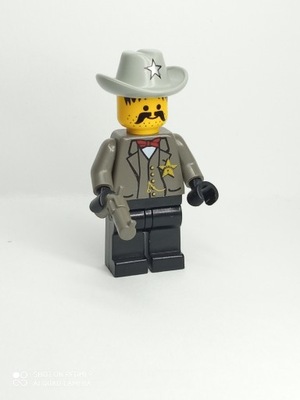 LEGO ww021 sheriff western old broń