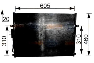 Конденсатор hella 55115918ab 55115918 фото №1