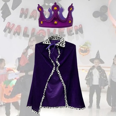 Król królowa szata Cosplay kostium na Halloween dla dzieci średniowieczne
