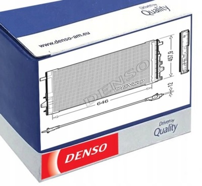 RADUADOR DE ACONDICIONADOR DENSO DO MERCEDES A 220 250  