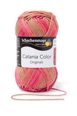 50g włóczka 100% bawełna Catania Color 227