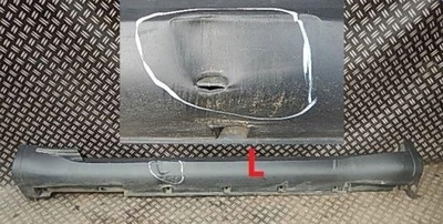 Infiniti fx30 fx35 fx37 fx50 молдинг поріг ліва фото №1