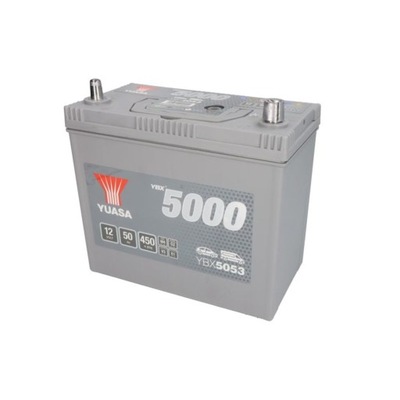 АКУМУЛЯТОР YUASA 12V 50AH 450A P+ YBX5053