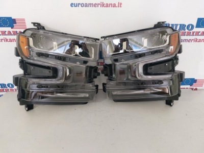 2019-20 silverado 1500 передние лампы набор led фото №1