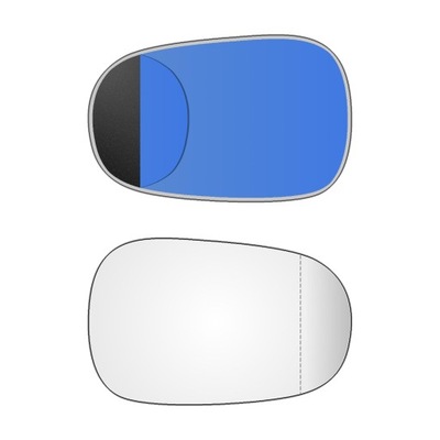 Асферичне дзеркало renault symbol clio 1999-2010 фото №1