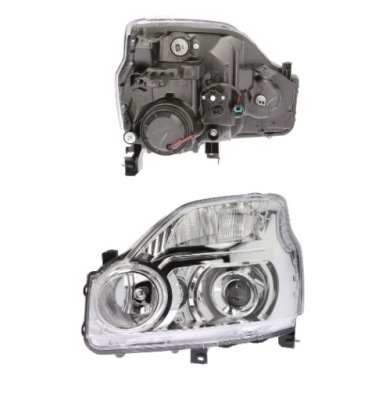 Фара лампа левый nissan x trail t31 07-14 фото №1