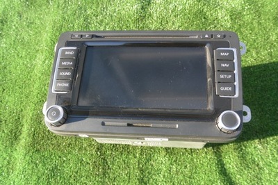 Vw passat b6 b7 cc beetle jetta tiguan multivan радио rns-510 dab eu kod фото №1