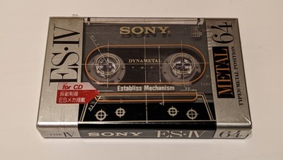 SONY ES IV Metal 64 1991r Japan 1szt.