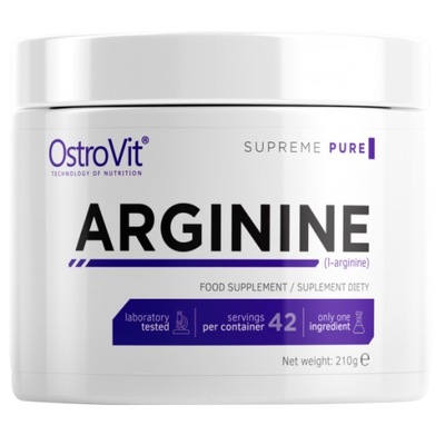 OSTROVIT 100% L-ARGININE 210 g POMPA ARGININA AAKG