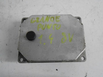 Бортовой компьютер двигателя fiat grande punto 1.4 8v # фото №1