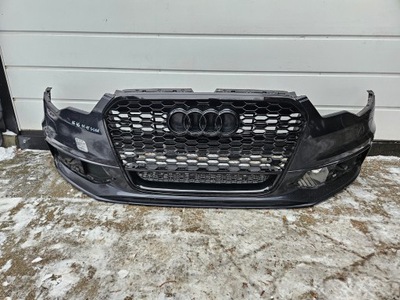 БАМПЕР ПЕРЕДНИЙ ПЕРЕД AUDI A6 C7 4G S-LINE 11-15 ДО LIFTINGIEM ПАРКТРОНИК