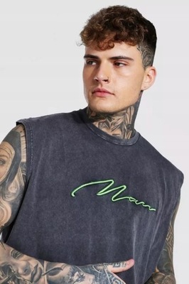 BOOHOO MAN T-SHIRT Z LOGO M