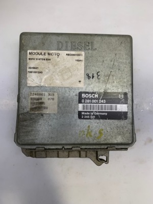 Бортовой компьютер двигателя 0281001243 2245541 bmw фото №1